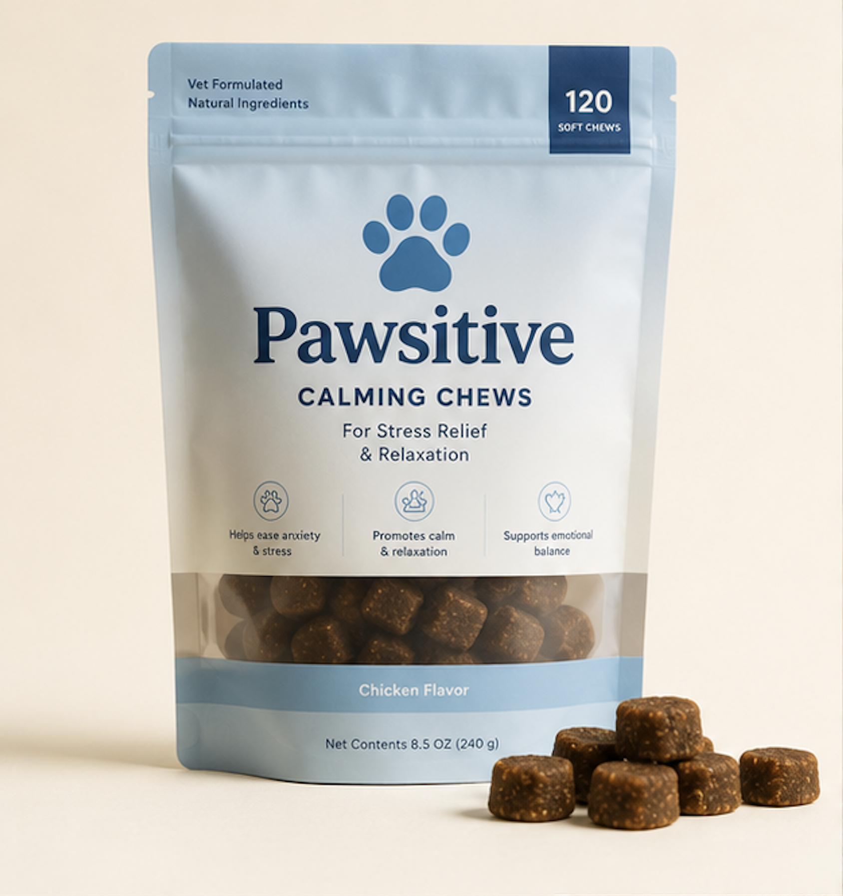 Pawsitive calming chews